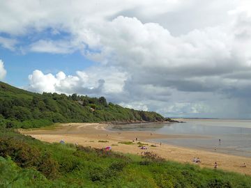 The beach