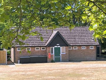 Toilet and shower block