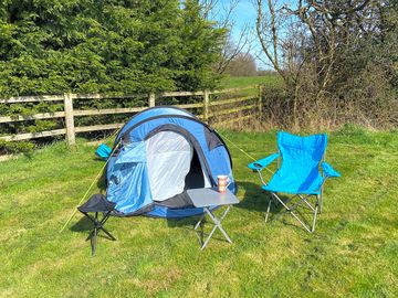 All pitches are level and sheltered