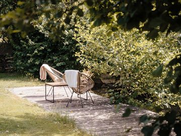 Terrace set in greenery