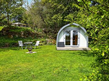 Escape pod set in its own space