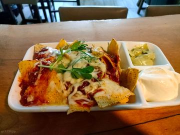 Nachos in the pub