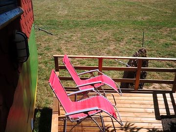 Terrace with outdoor furniture
