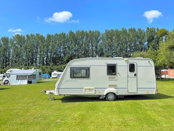 Optional electric grass touring pitch