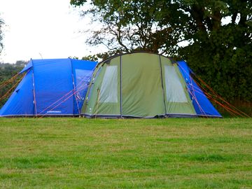 Tents of all sizes welcomed