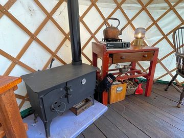 Wood fired stove