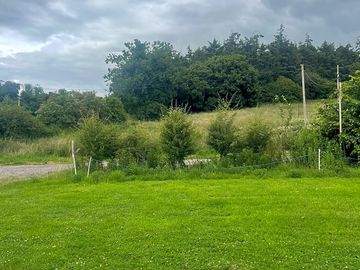 Well-maintained touring pitches