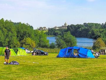 Camping field overlooking Castle Howard and lake. (added by manager 01 Jul 2021)