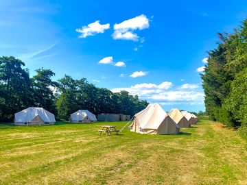 Deluxe bell tents
