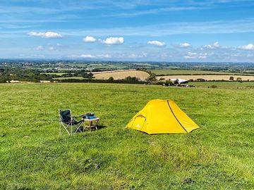 The view from the campsite.