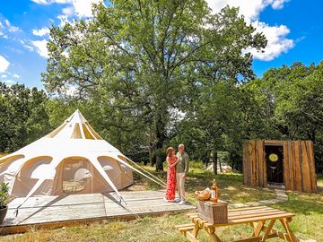 Tent exterior
