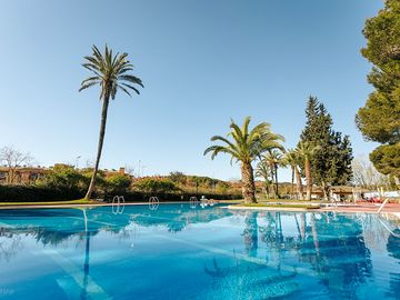 Piscina al aire libre del camping