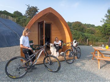 Pod with decking