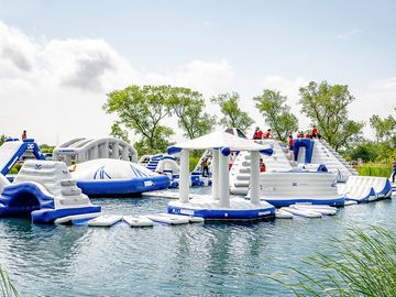 Nearby aqua park activity