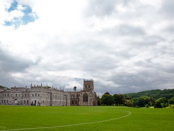 A view of milton abbey