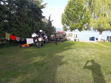 Pitches and motorbike