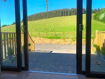 View from the patio door