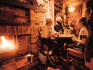 Inside the bar