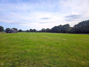 Acres of green fields to wander…
