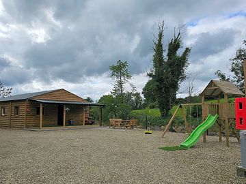 Safely enclosed playground