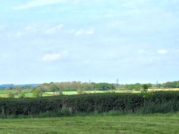 View from the camping field