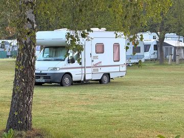 Caravan park view