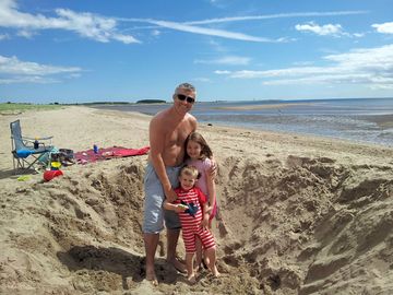 Families love the beach