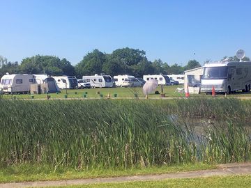 Touring pitches by the lake