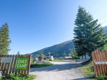Site entrance