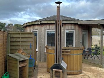 Hot tub and screening