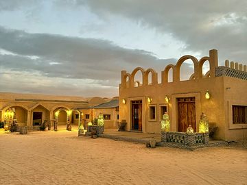 The on-site restaurant