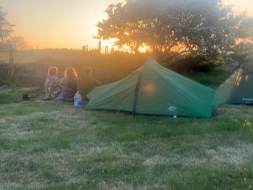 People camping