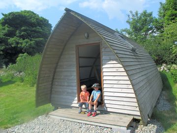 A sunny day at the pod