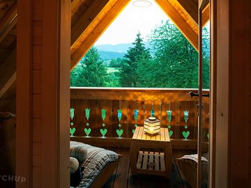 View from the pod