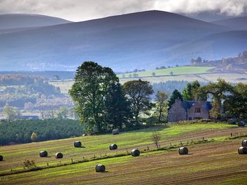The rolling hills of royal deeside