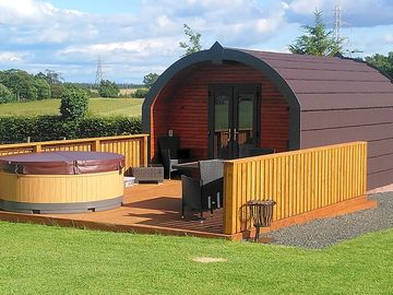Hot tubs on private decks