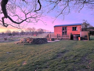 Stag lodge exterior and garden