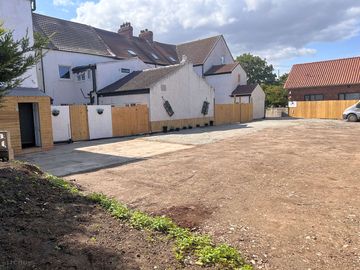 View of rear of air bnb adjacent to site