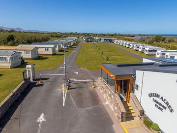 The area for your caravan/campervan/motorhome or small tent