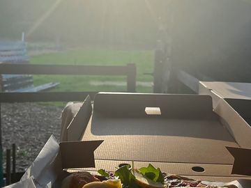 Ploughman’s pizza