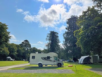 Grass and hardstanding pitches