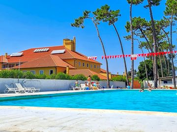 Pool and sun deck