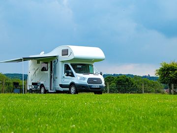 We have plenty of space to accommodate motorhomes and caravans.