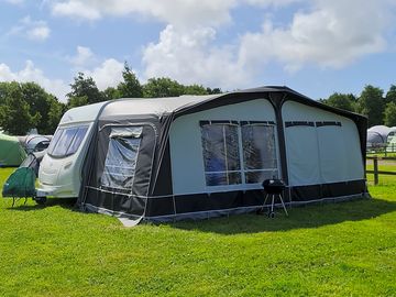 Electric grass pitch