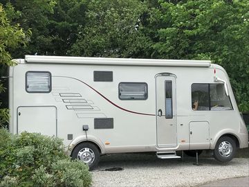 Hardstanding pitch