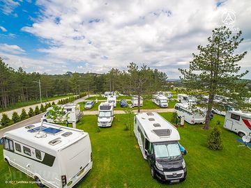 Spacious pitches