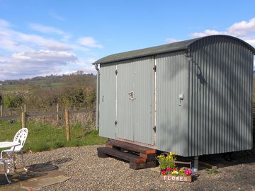 The shepherd's hut washroom