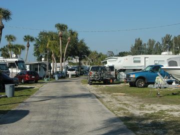 Touring pitches for all sizes of motorhome