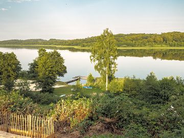 Lake views from the site