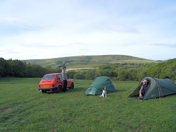 Camping pitches